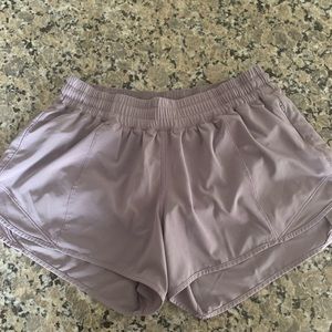 Lululemon hotty hot short size 10tall lavender